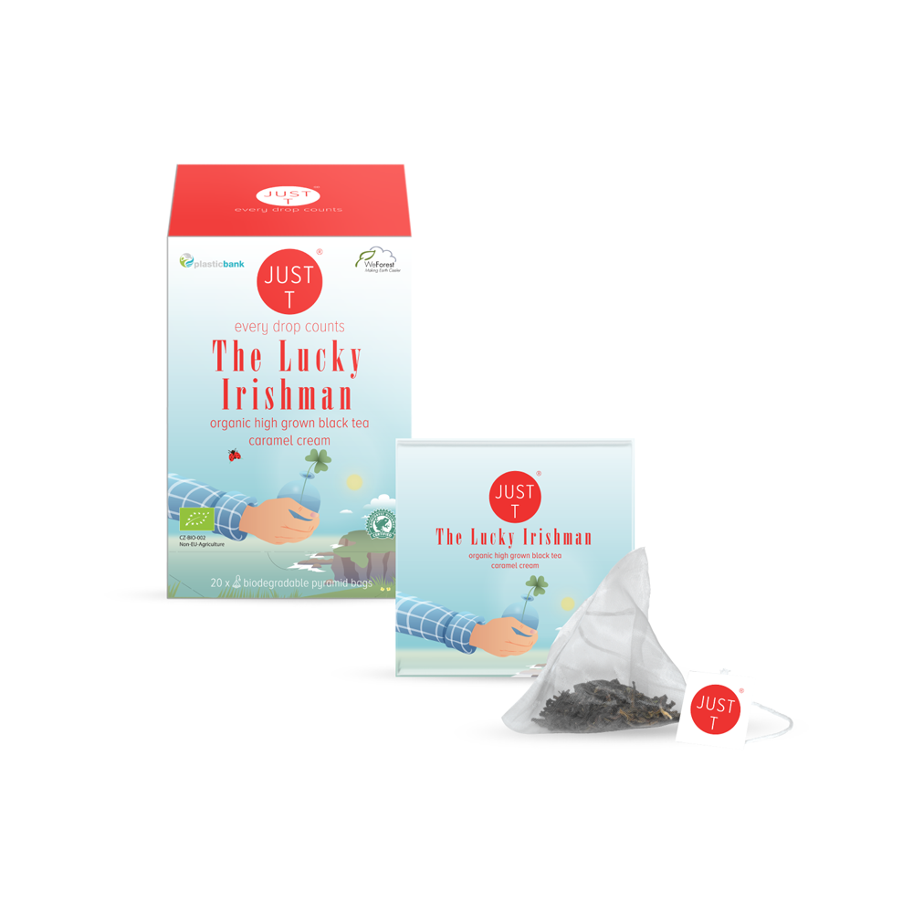 Just-T the lucky Irish man, pyramide tebrev - 20 stk