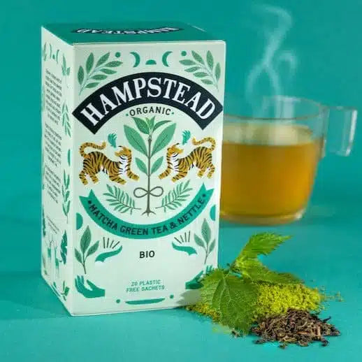 Hampstead Matcha Grøn Te & Brændenælde - 20 breve