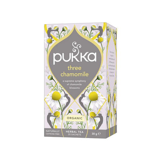 Pukka Three Chamomile Tea Organic - 20 stk - brev te