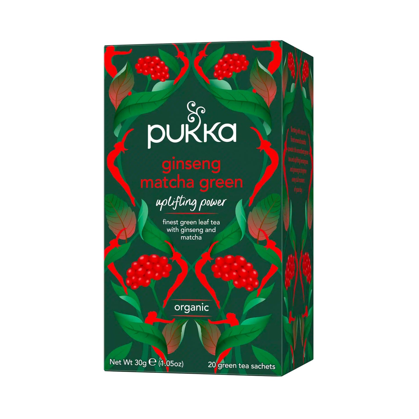 Pukka Ginseng Matcha Green Tea Organic - 20 stk - brev te