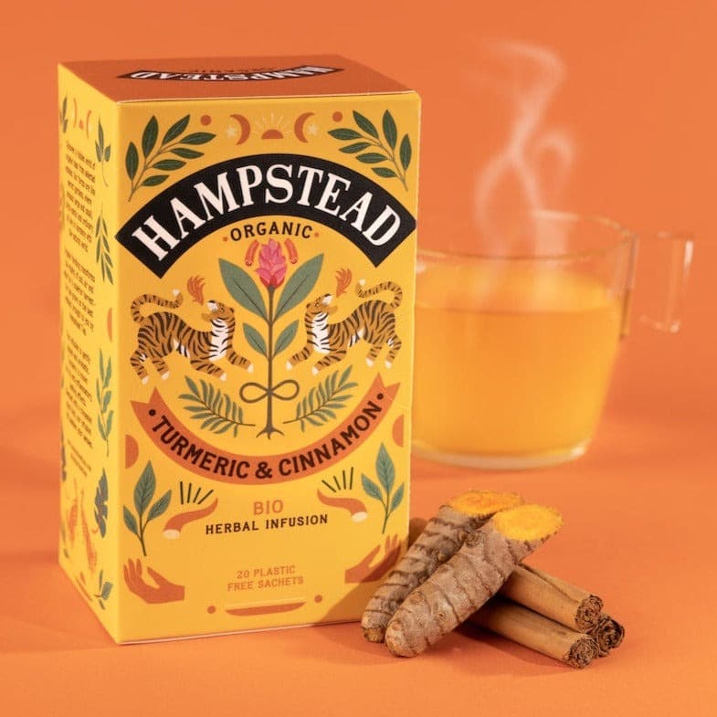 Hampstead Gurkemeje & Kanel Te - 20 breve