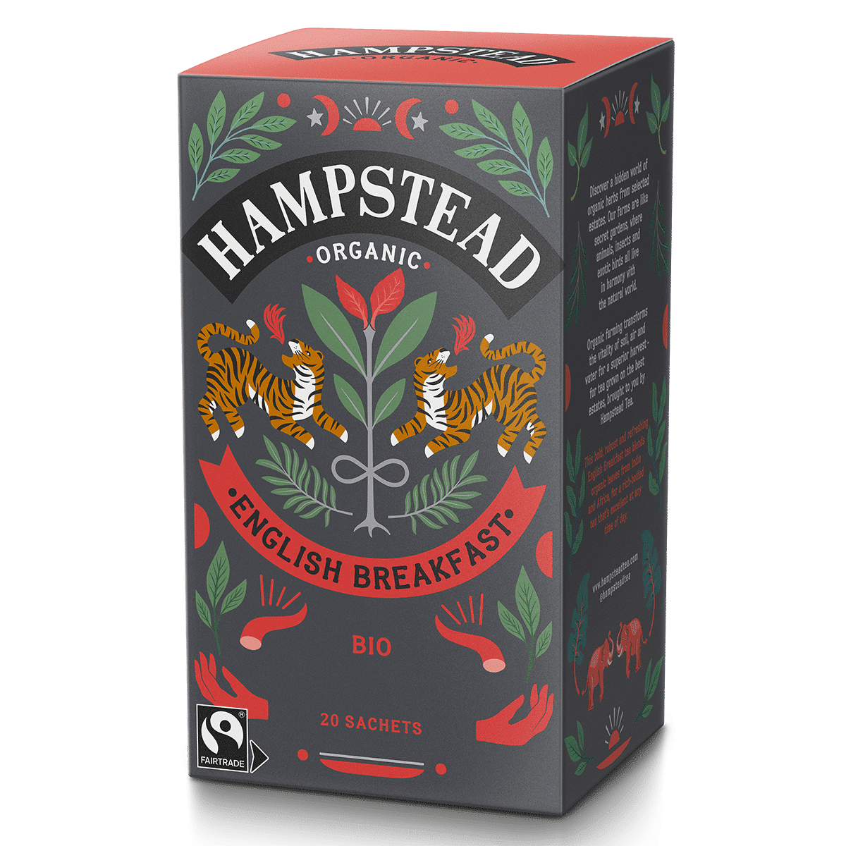 Hampstead English Breakfast Tea - 20 breve