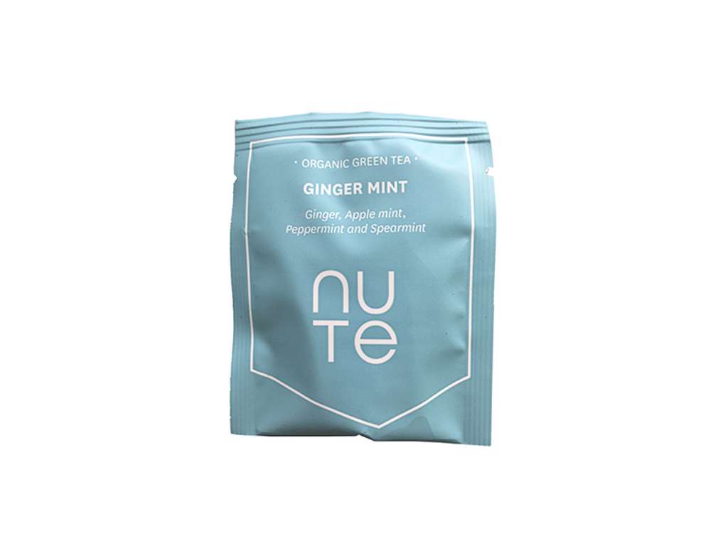 NUTE Green Ginger Mint Organic - 1 stk - Brev te