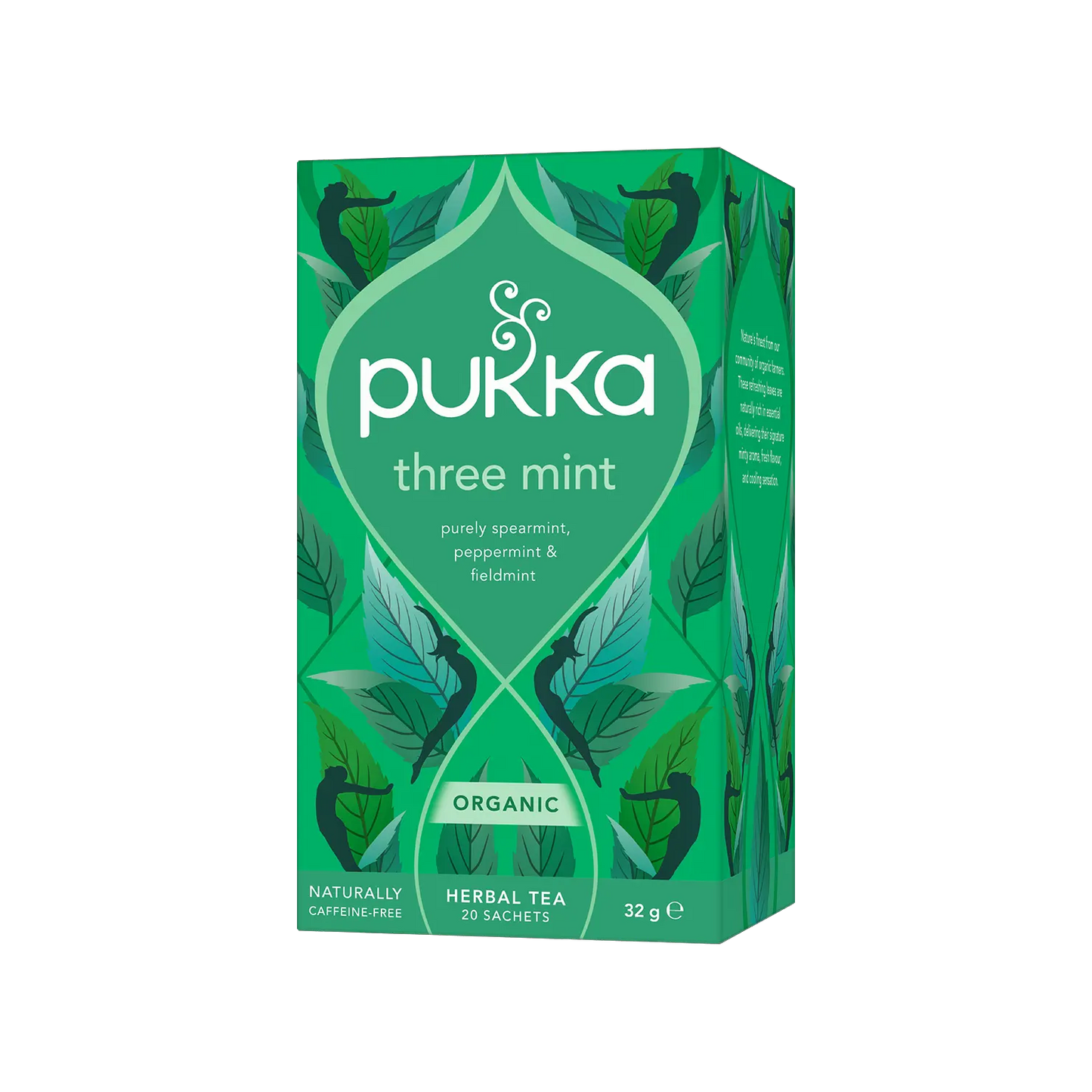 Pukka Three Mint Tea, Organic - 20 stk - brev te