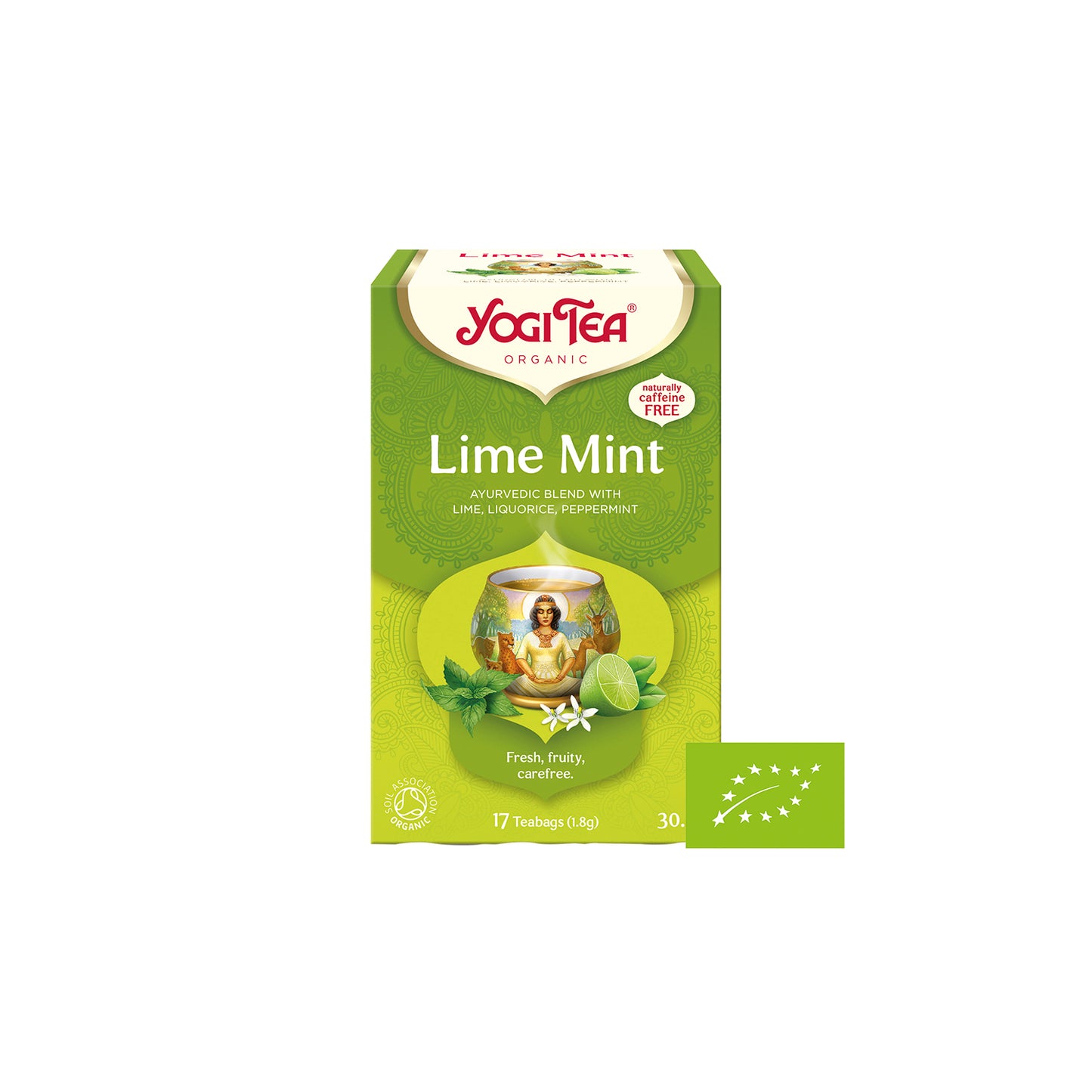 Yogi Tea Lime Mint - 17 stk - brev te