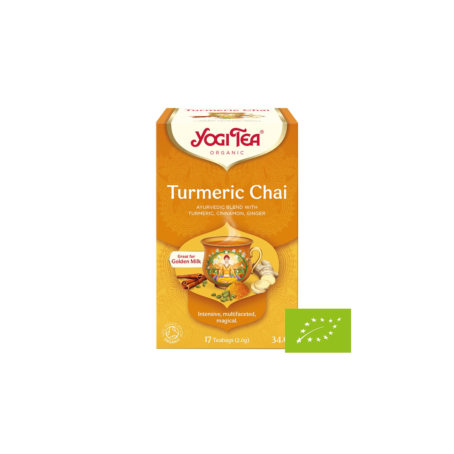 Yogi Tea Turmeric Chai - 17 stk - brev te