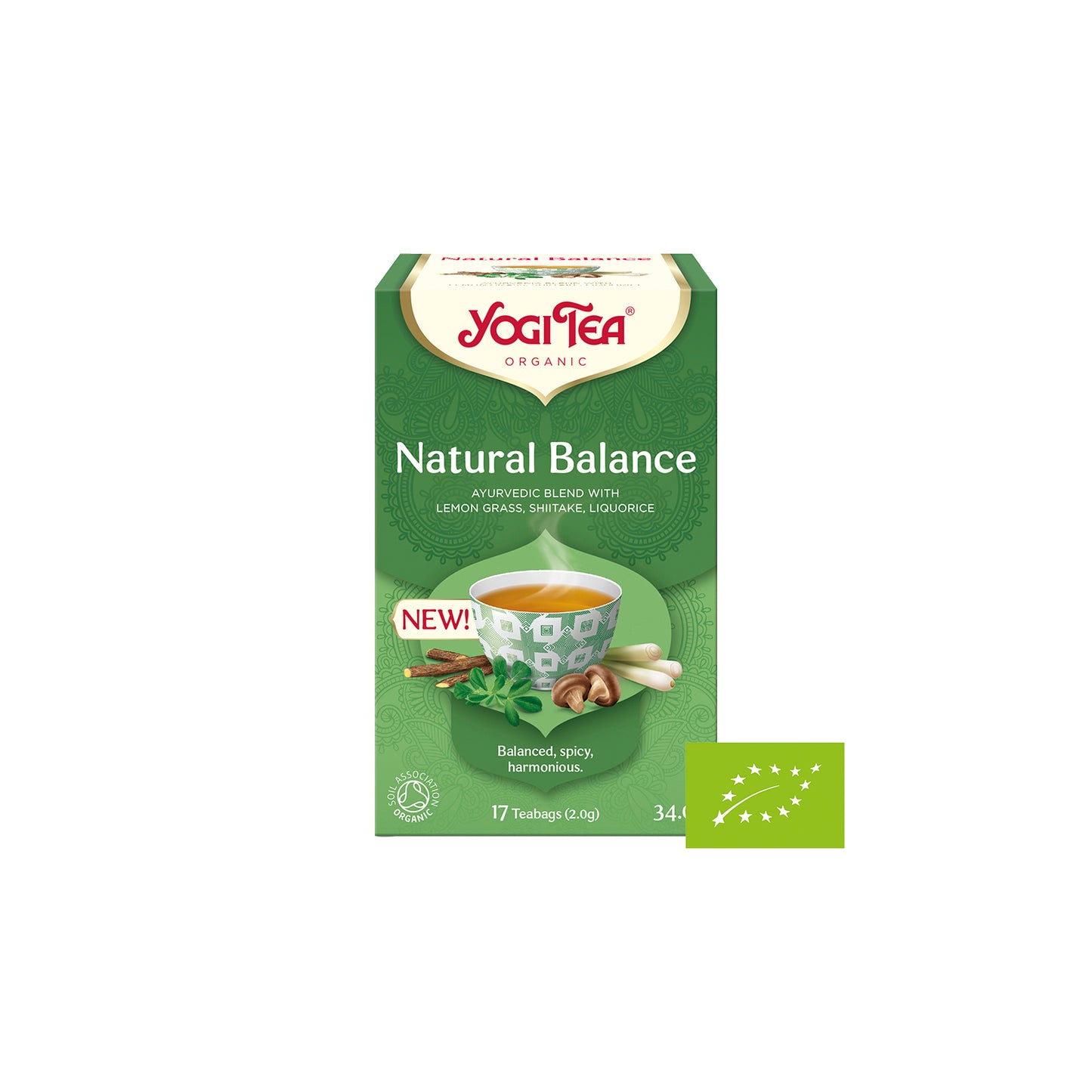 Yogi Tea Natural Balance - 17 stk - brev te