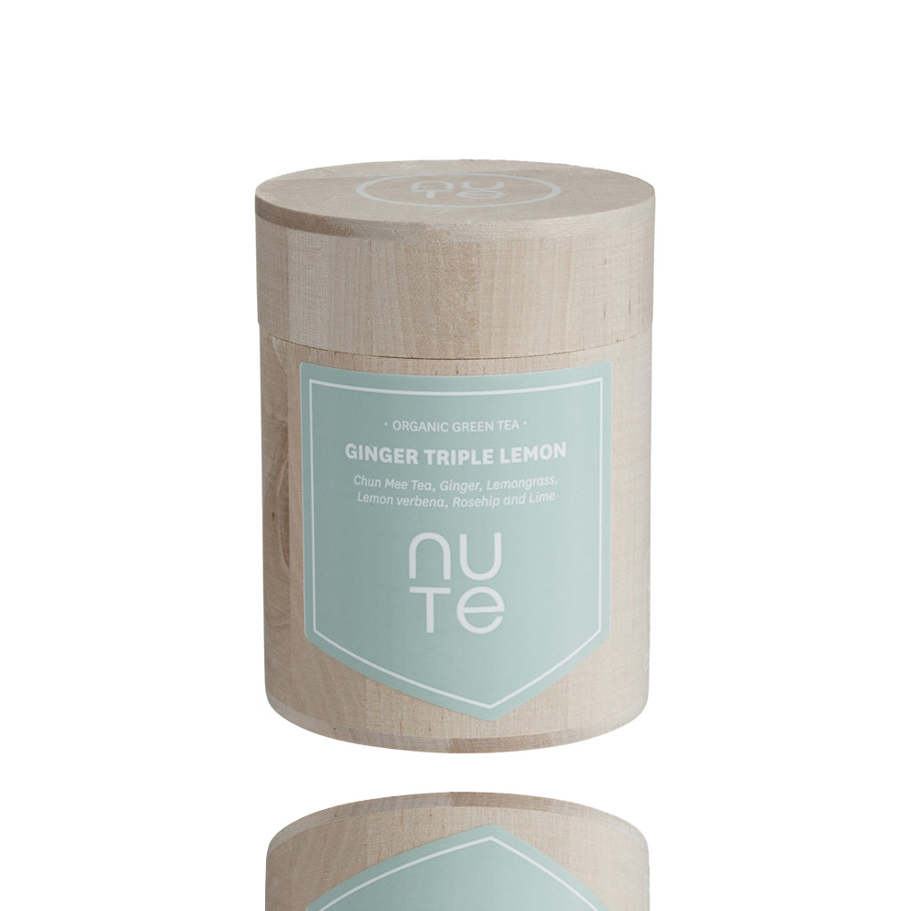 NUTE Ginger Triple Lemon Organic - 100g - dåse