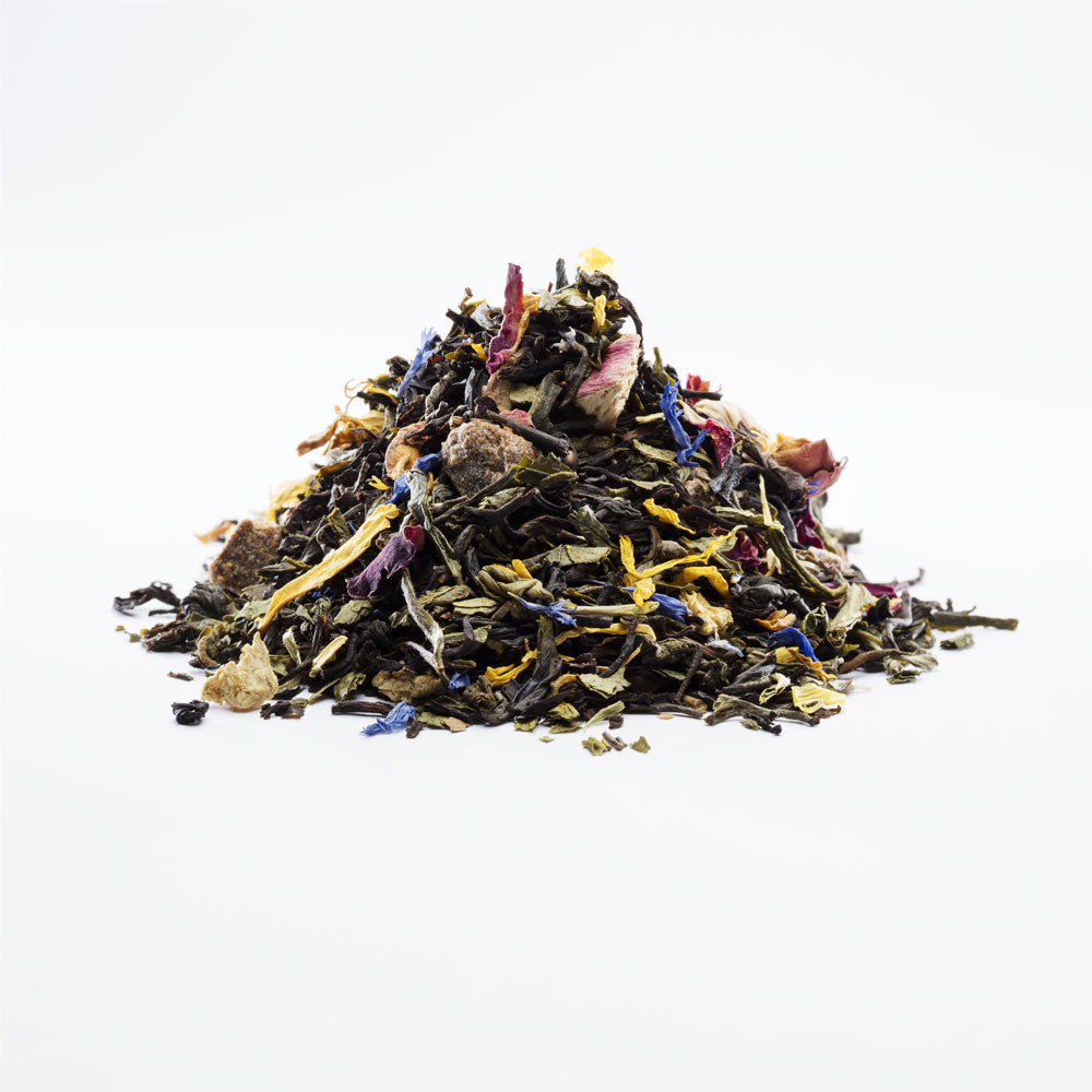 Østerlandsk harlekin te kun indhold