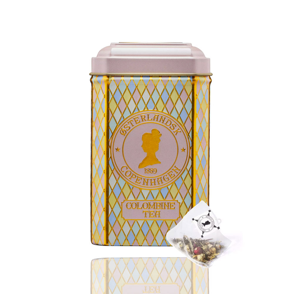 østerlandsk colombine te med brev