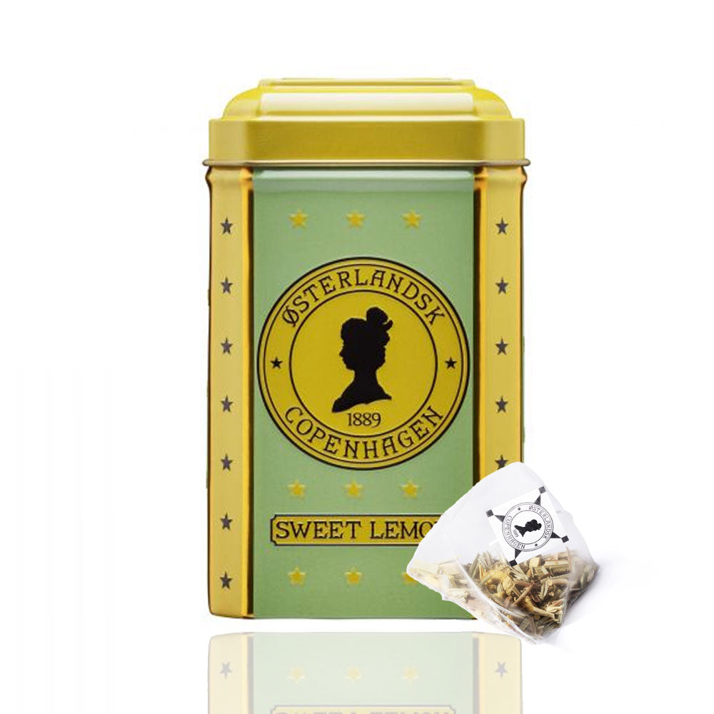 Østerlandsk sweet lemon brev te med indhold og pose