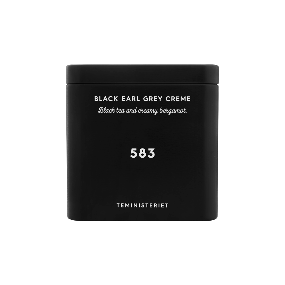 583 Black Earl Grey Creme, Teministeriet - 100g - dåse