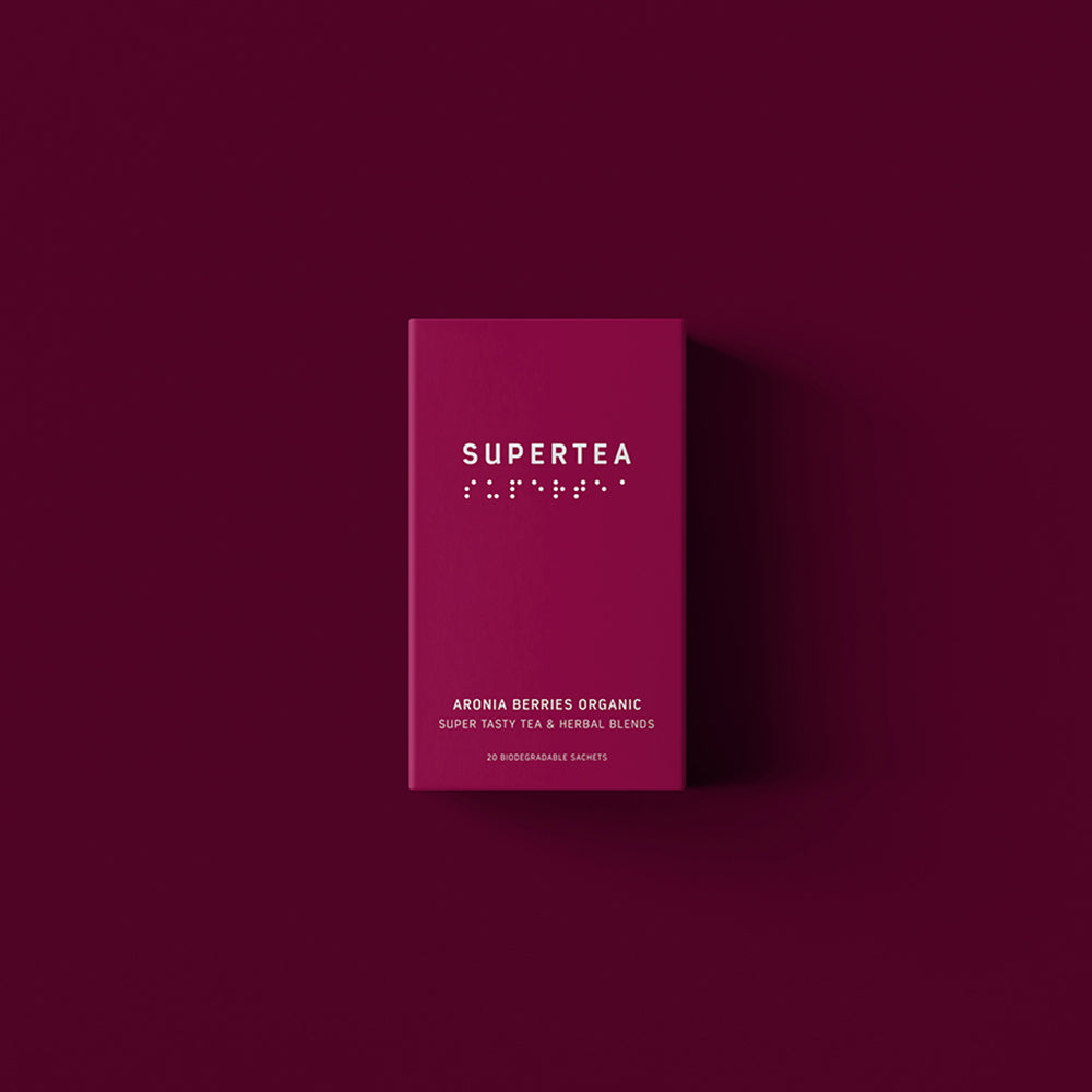 Supertea, Aronia berries organic - 20 stk - brev te
