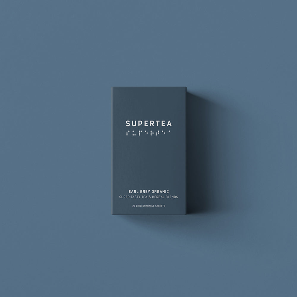 Supertea, Earl grey organic - 20 stk - brev te