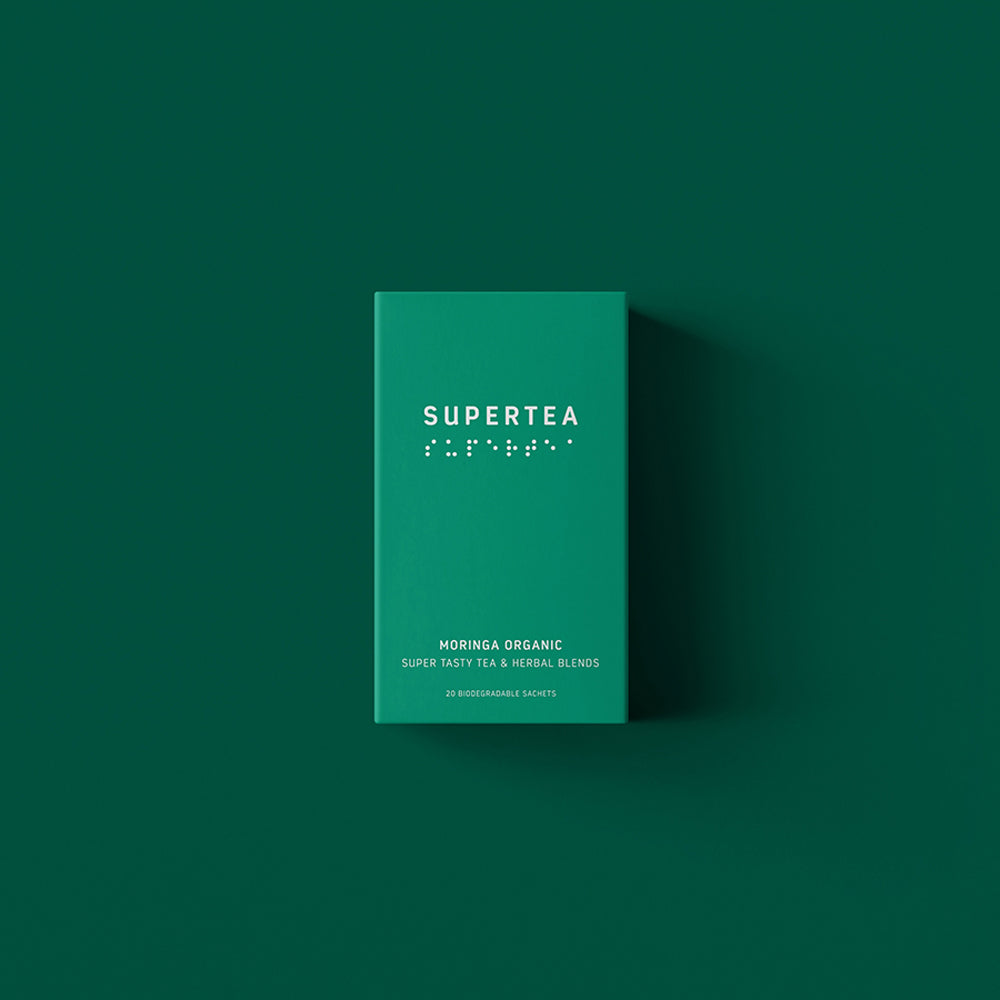 Supertea, Moringa organic - 20 stk - brev te