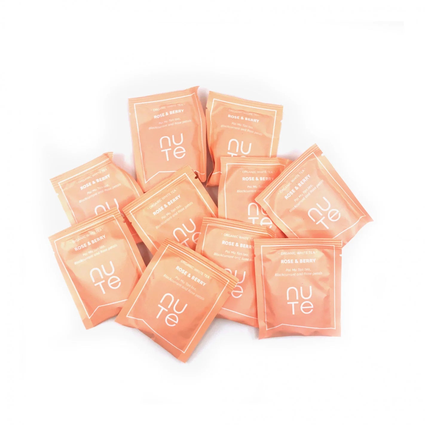 NUTE Rose & Berry Organic - 10 stk - Brev te