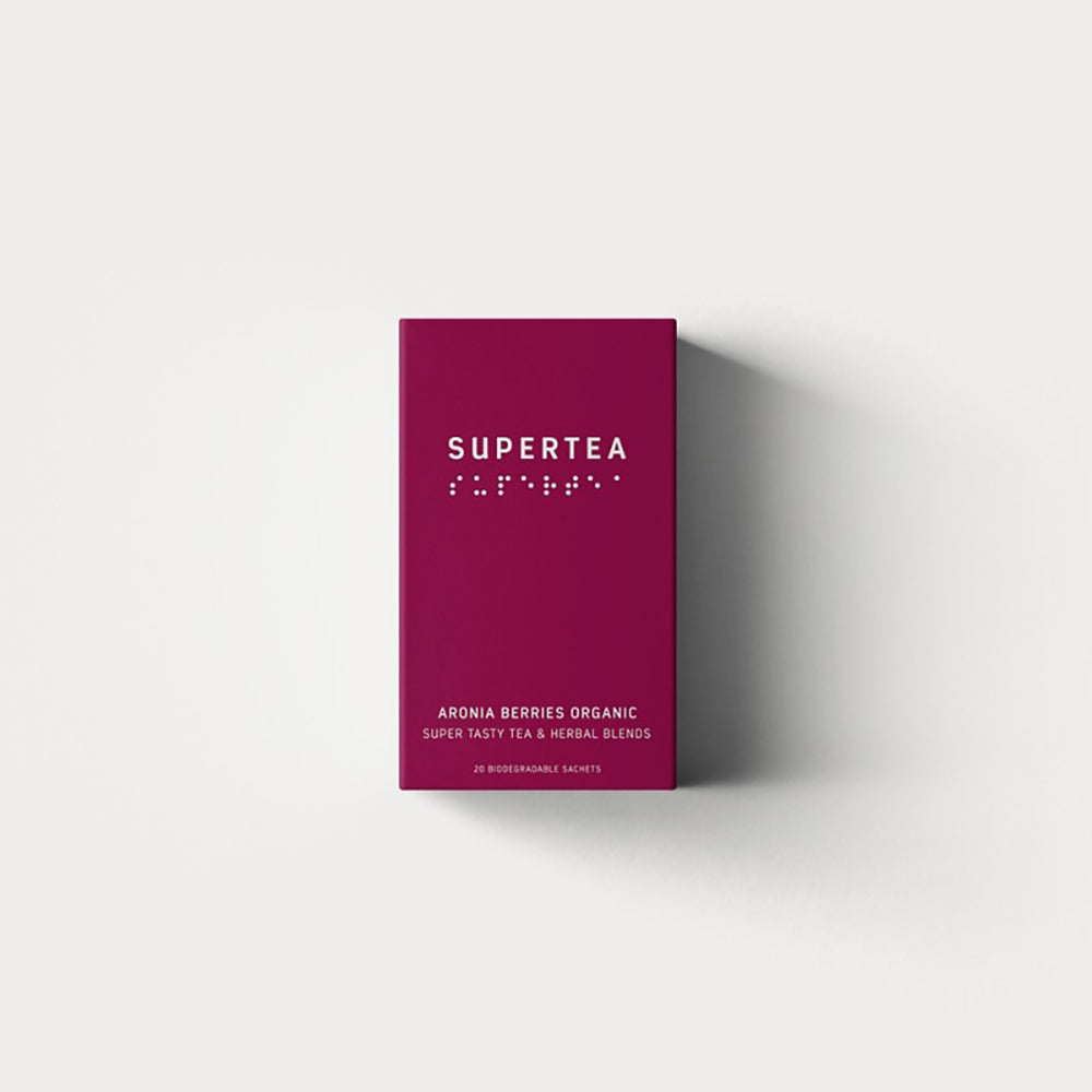 Supertea, Aronia berries organic - 20 stk - brev te
