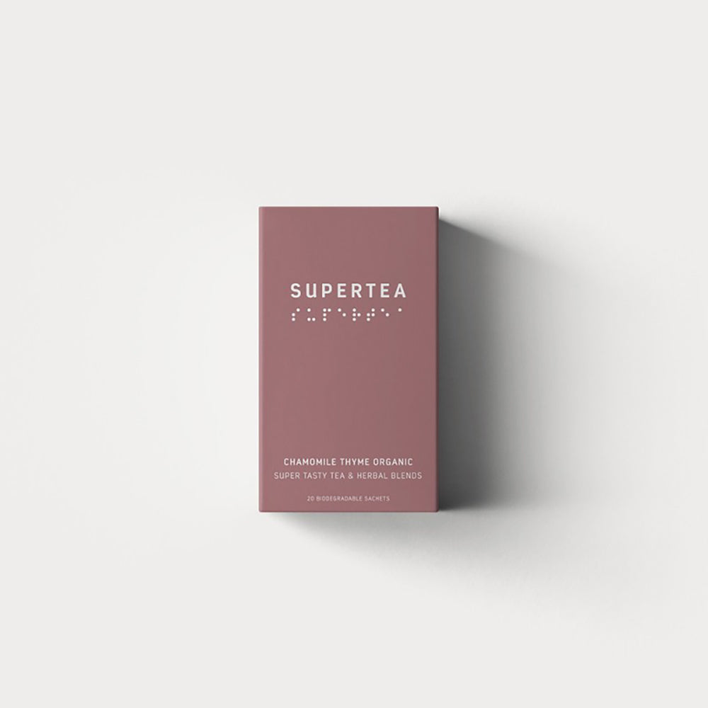 Supertea, Chamomile Thyme Organic - 20 stk - brev te