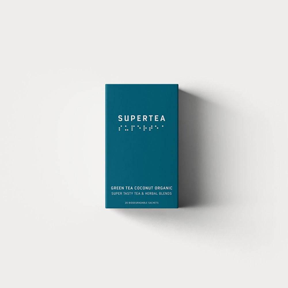 Supertea, Green Tea Coconut Organic - 20 stk - brev te