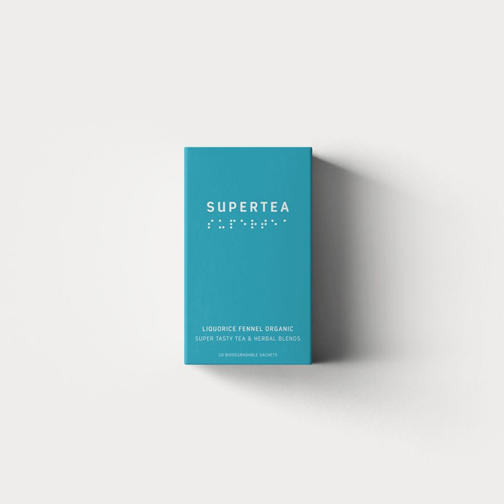 Supertea, Liquorice fennel organic - 20 stk - brev te