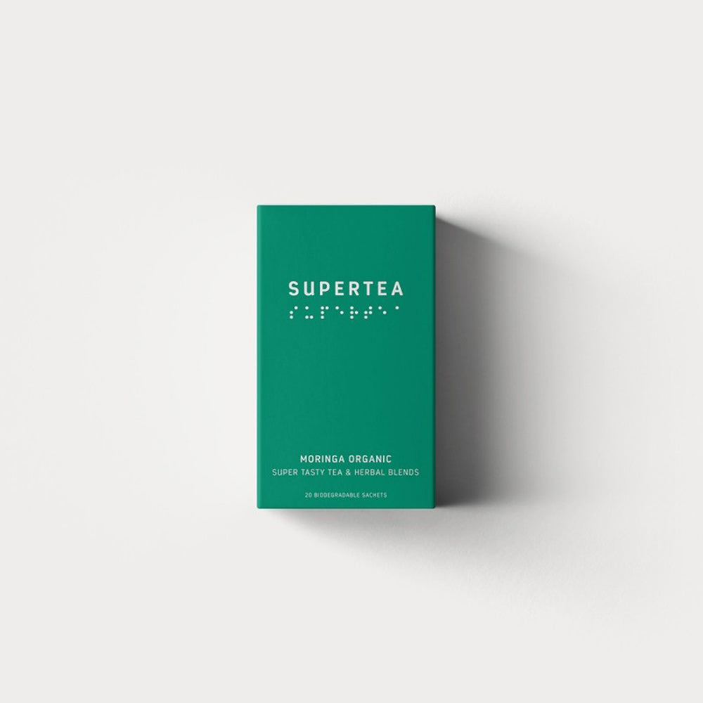 Supertea, Moringa organic - 20 stk - brev te