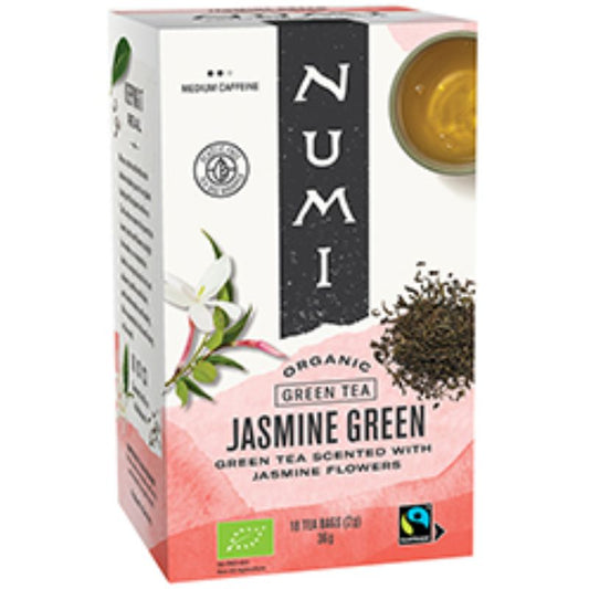 Numi, Jasmin green - 18 stk - brev te