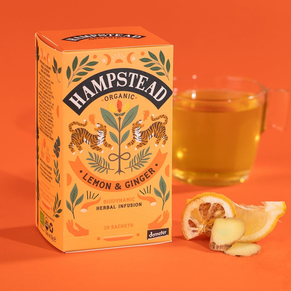 Hampstead Citron og ingefær - 20 breve