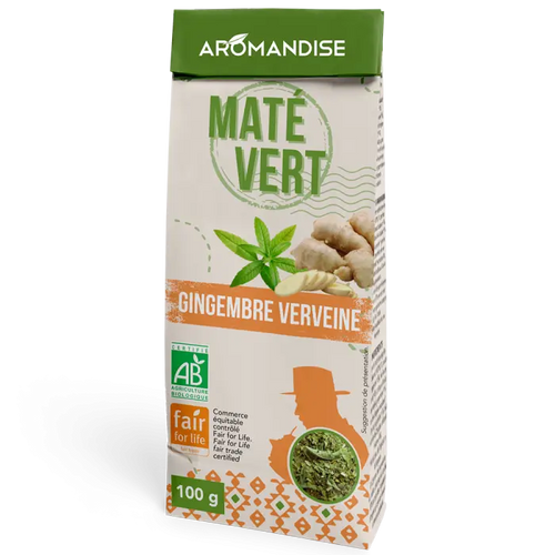 Aromandise Mate med ingefær og verbena