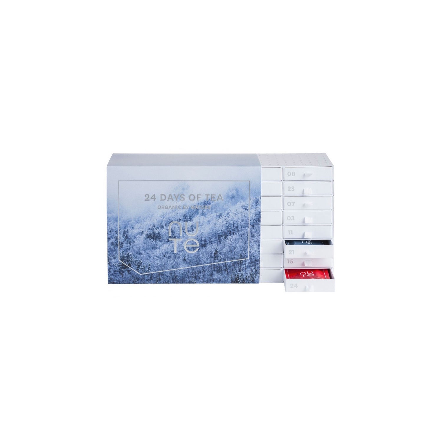 NUTE Julekalender 2024 Organic - 24 stk te breve