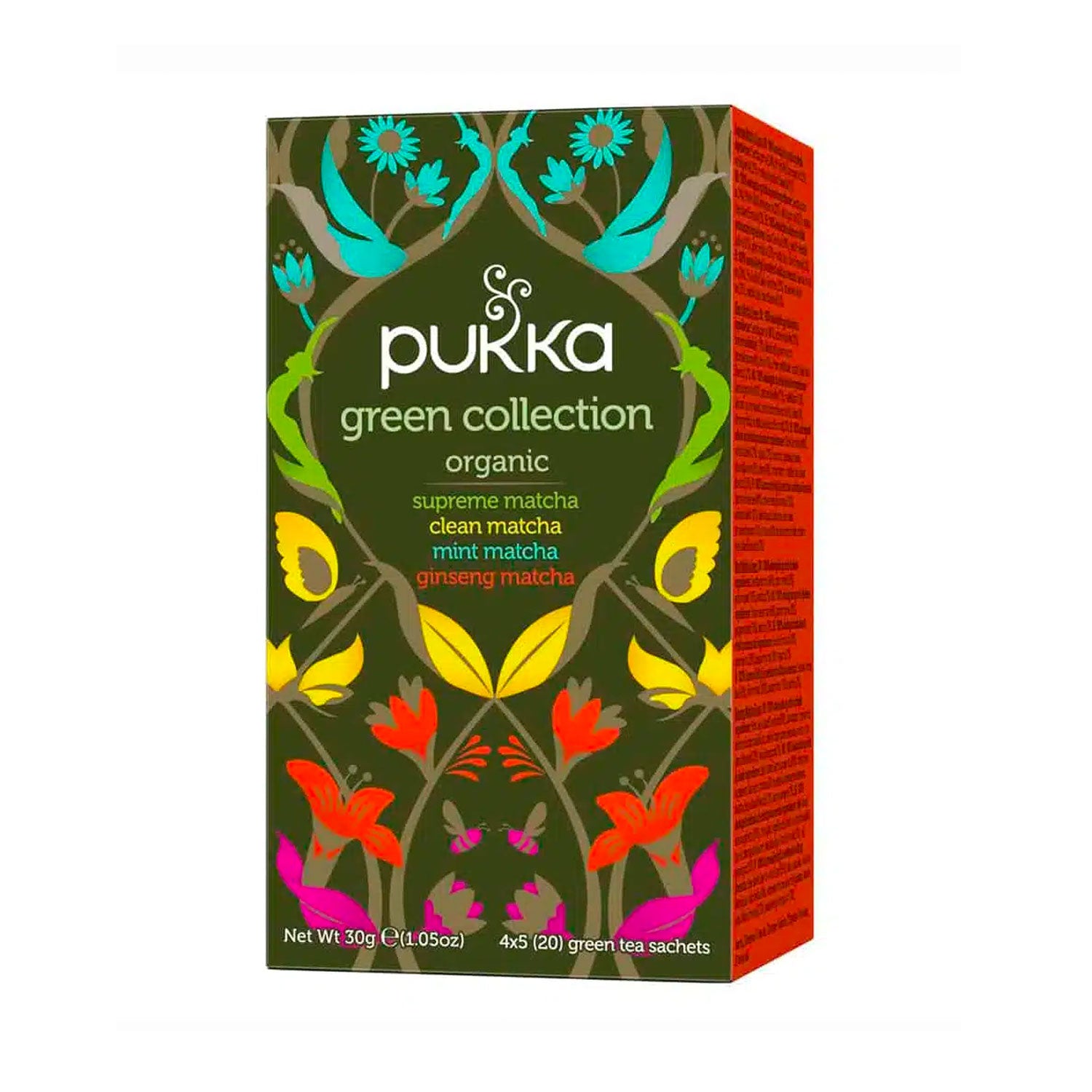 Pukka Green Collection grøn te Organic - 4x5 stk - brev te