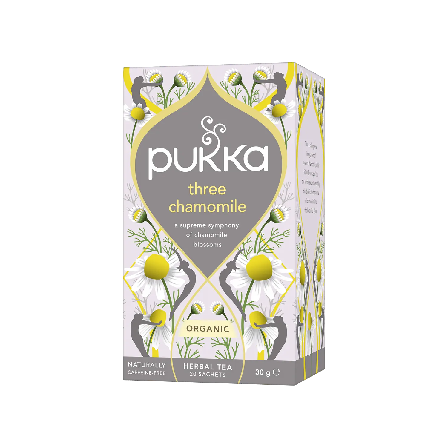 Pukka Three Chamomile Tea Organic - 20 stk - brev te