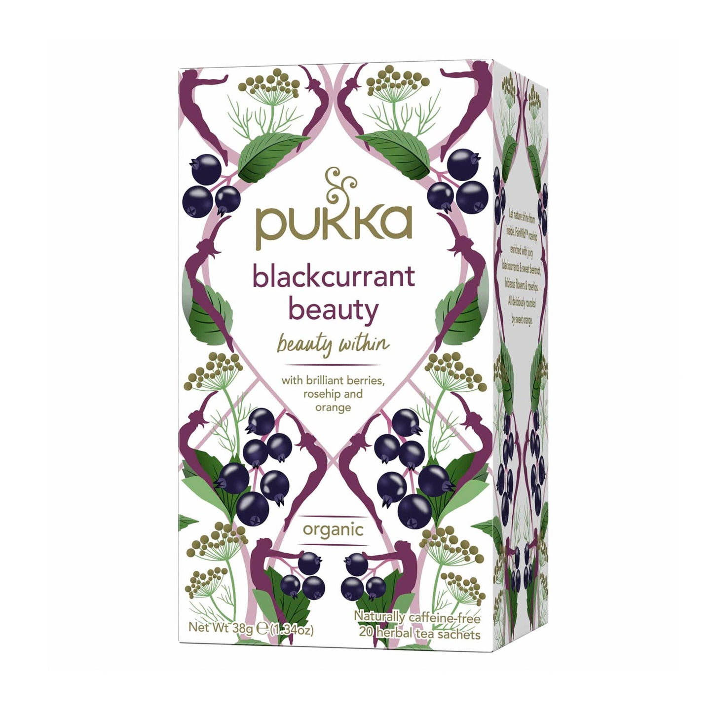 Pukka Black Current Beauty, Organic - 20 stk - brev te