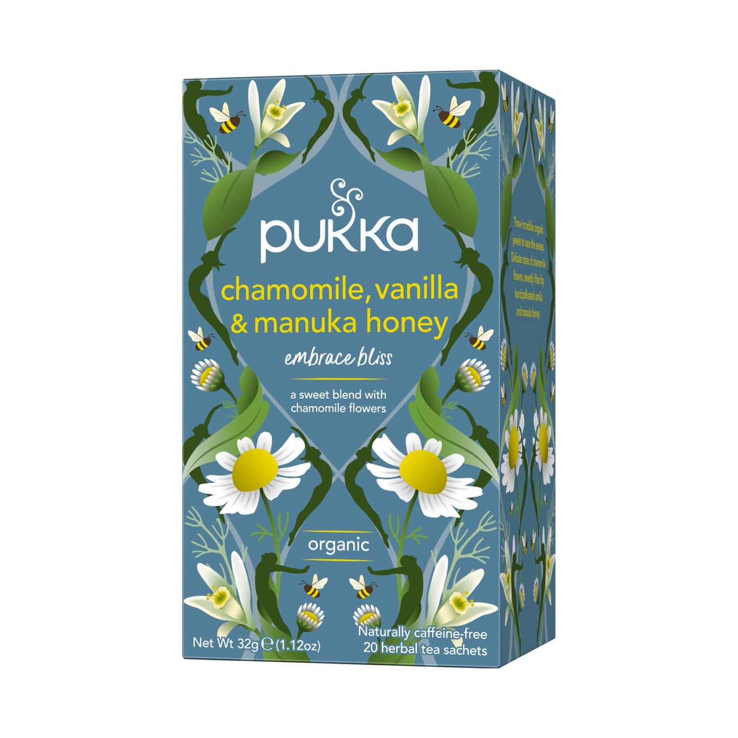 Pukka Chamomile, vanilla & Manuka honey organic - 20 stk - brev te