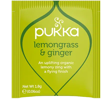 Pukka Lemongrass & ginger te organic - 20 stk - brev te