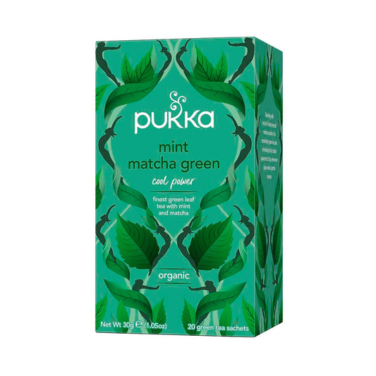 Pukka Mint matcha green organic - 20 stk - brev te