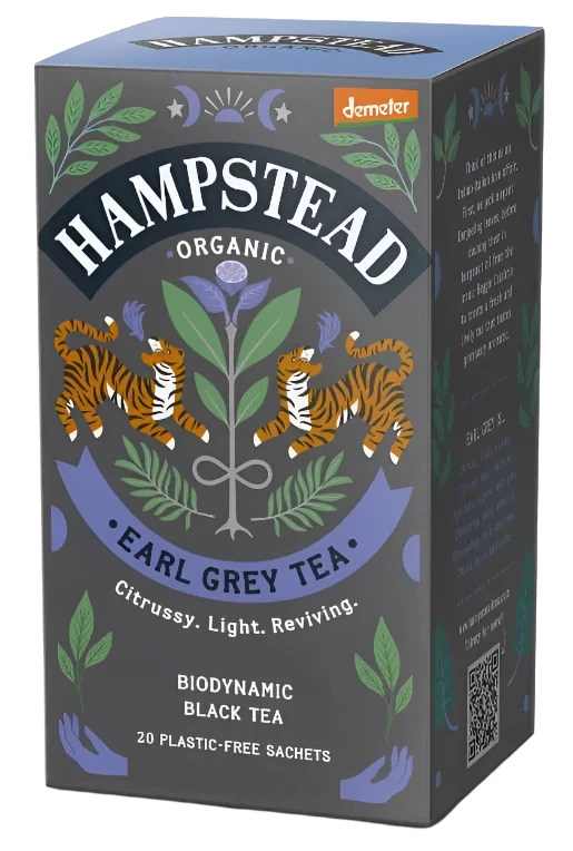 Hampstead Earl Grey te - 20 breve