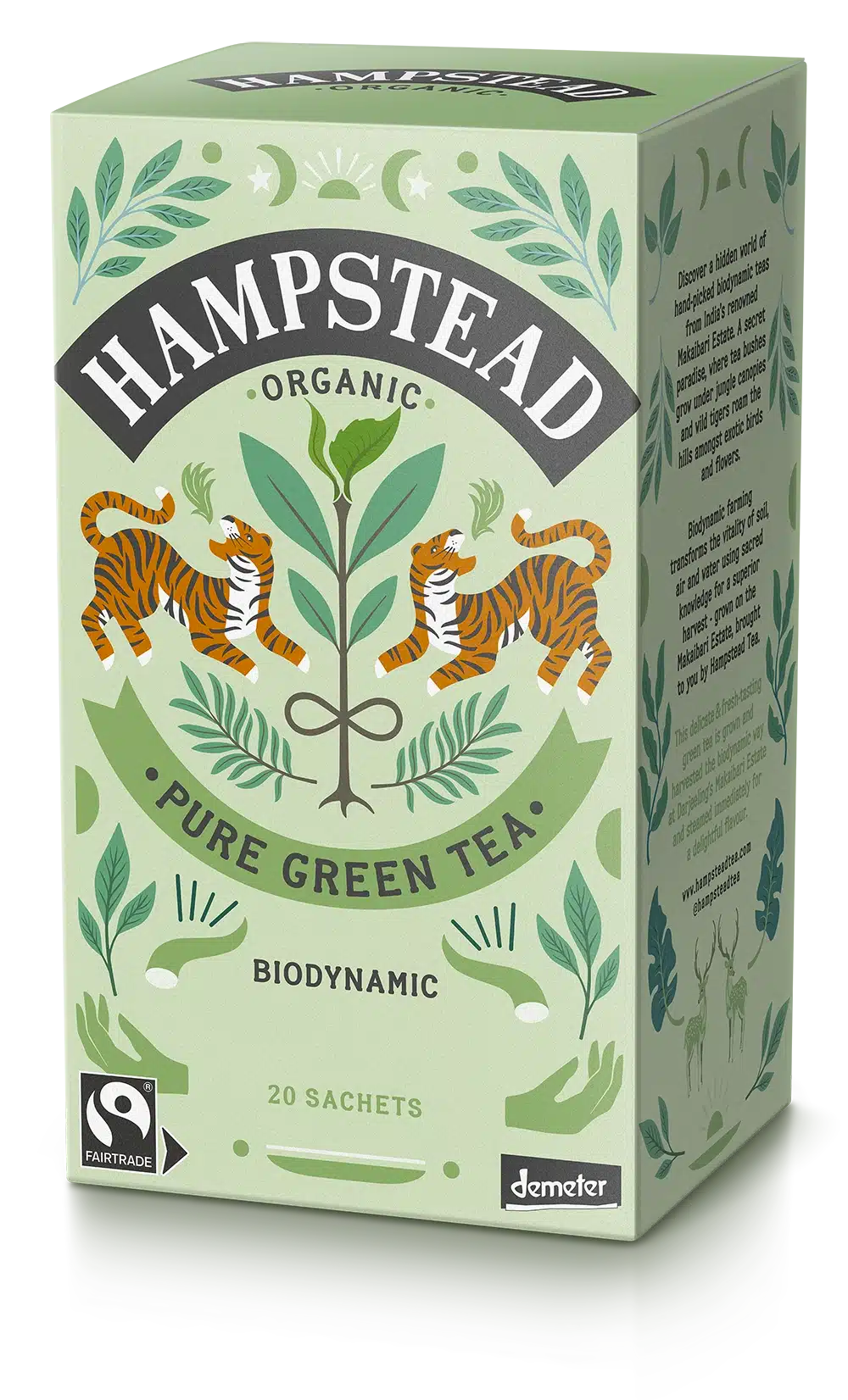 Hampstead Grøn te Selection pack - 20 breve