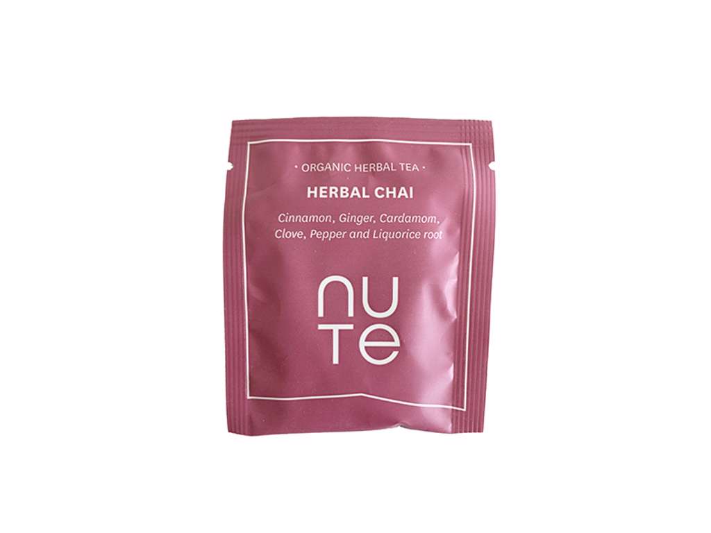 NUTE Herbal Chai Organic - 1 stk - Brev te