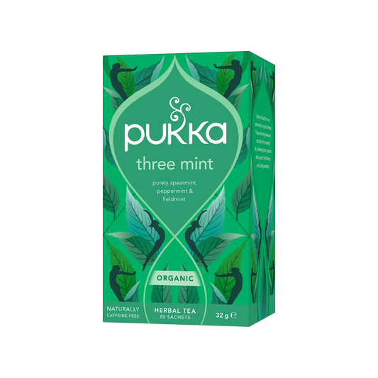 Pukka Three Mint Tea, Organic - 20 stk - brev te