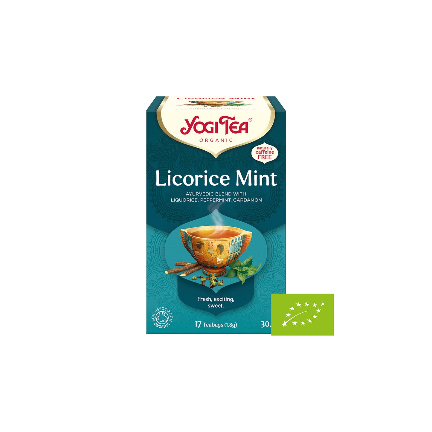 Yogi Tea Licorice Mint - 17 stk - brev te