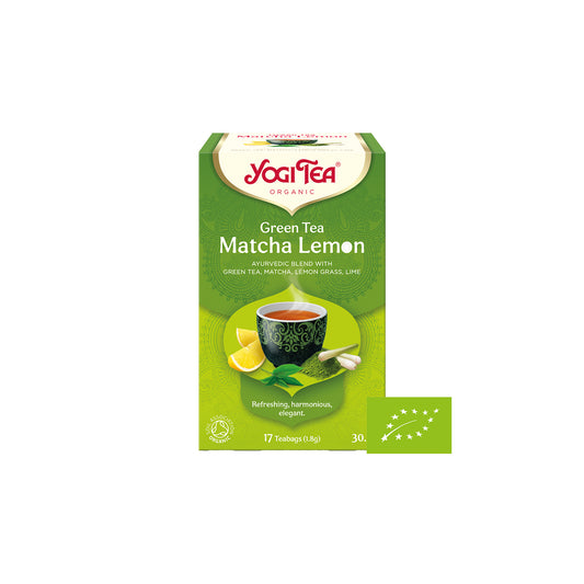 Yogi Tea Green Matcha Lemon - 17 stk - brev te