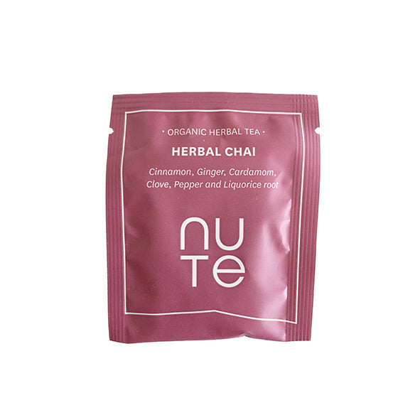 NUTE Herbal Chai Organic - 10 stk - Brev te