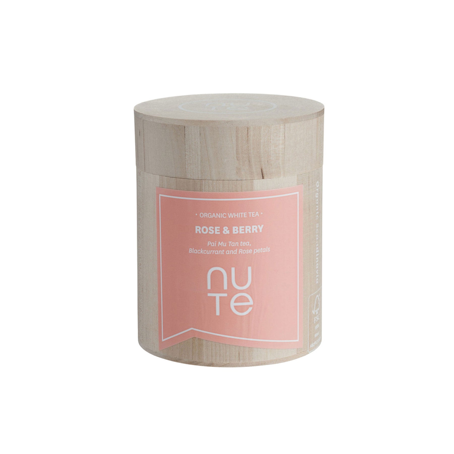 NUTE Rose & Berry Organic - 100g - dåse