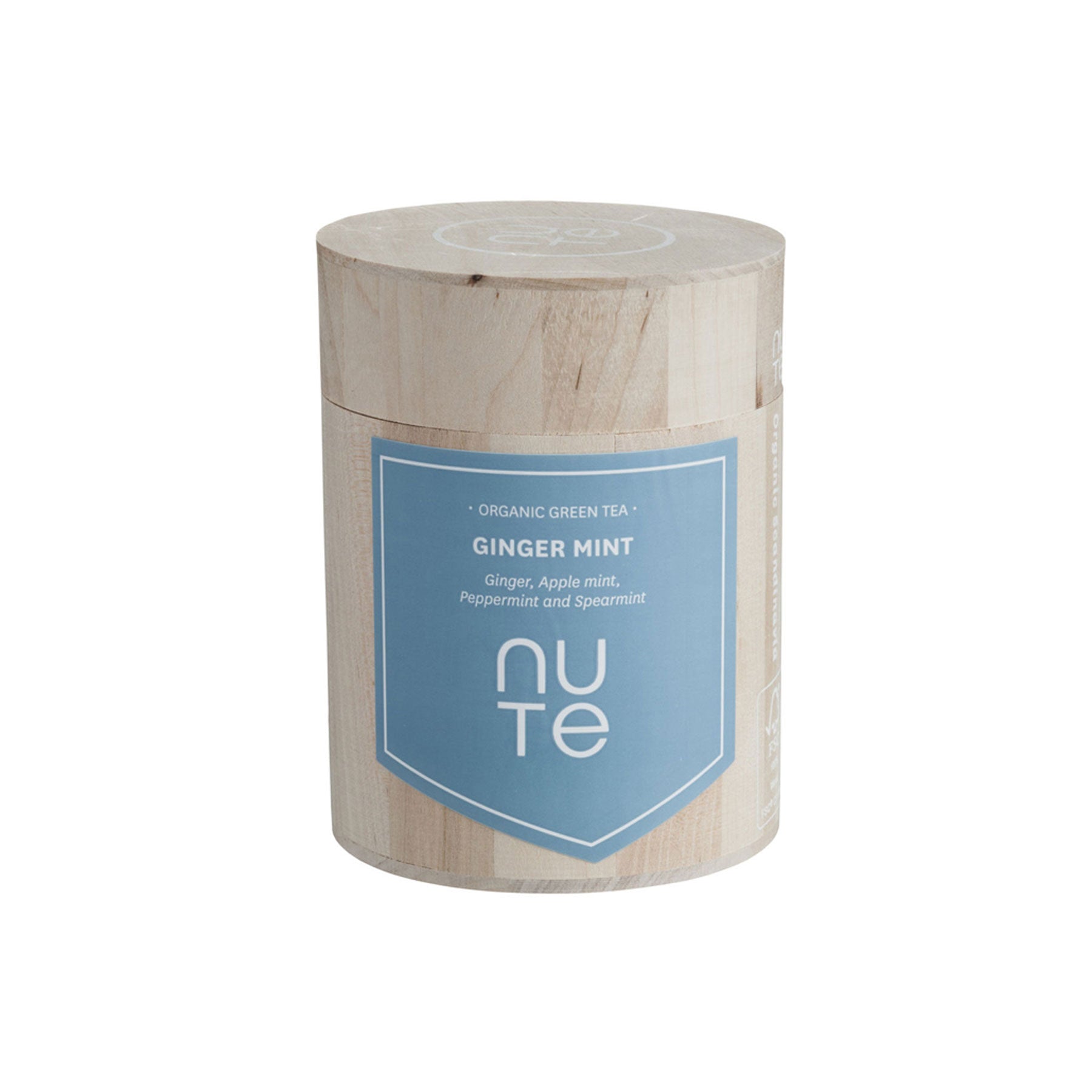 NUTE Green Ginger Mint Organic - 100g - dåse