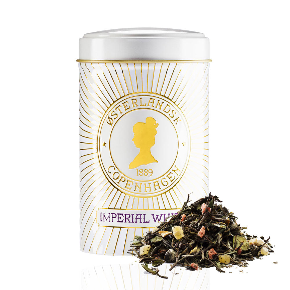Østerlandsk hvid kejser te med indhold
