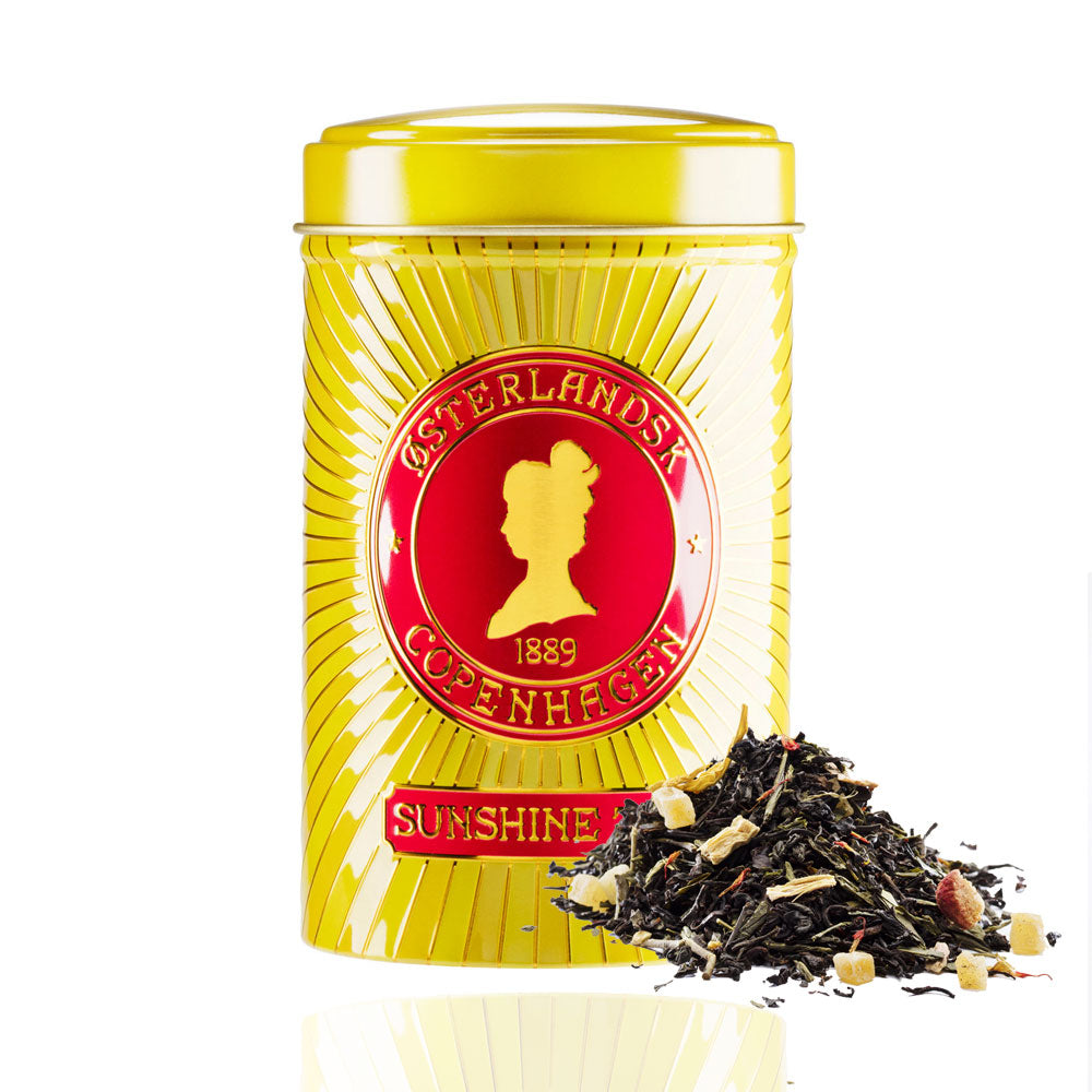 Østerlandsk solskins te med indhold
