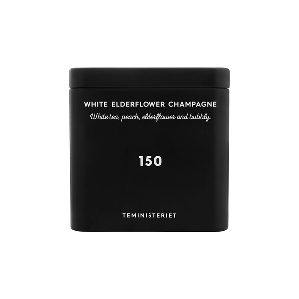 150 White Elderflower Champagne, Teministeriet - 50g - dåse