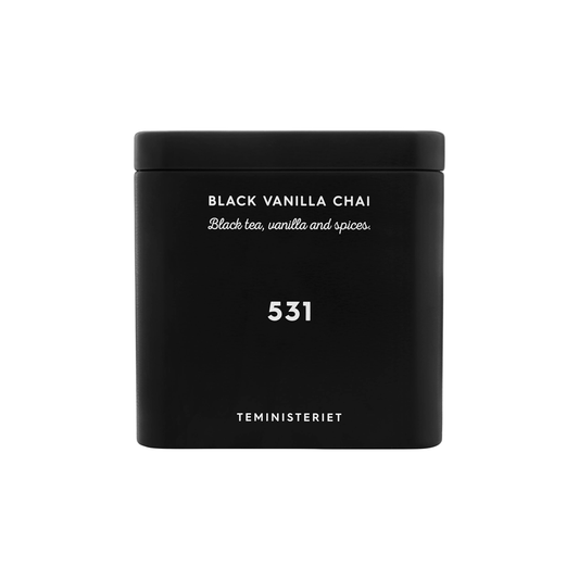 531 Black Vanilla Chai, Teministeriet - 100g - dåse