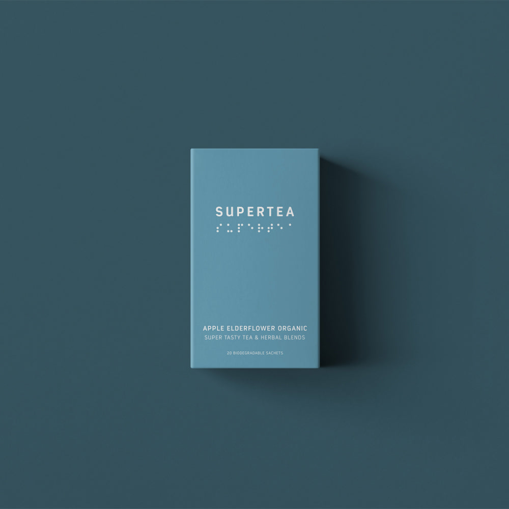 Supertea, Apple Elderflower Organic - 20 stk - Brev te