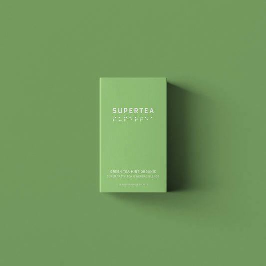 Supertea, Green tea mint organic - 20 stk - brev te